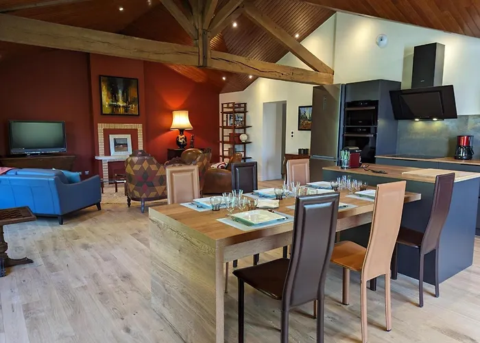 Сasa de vacaciones Avec Piscine Chauffée Et Wi-fi En Pleine Nature - Fr-1-653-283 Pranzac