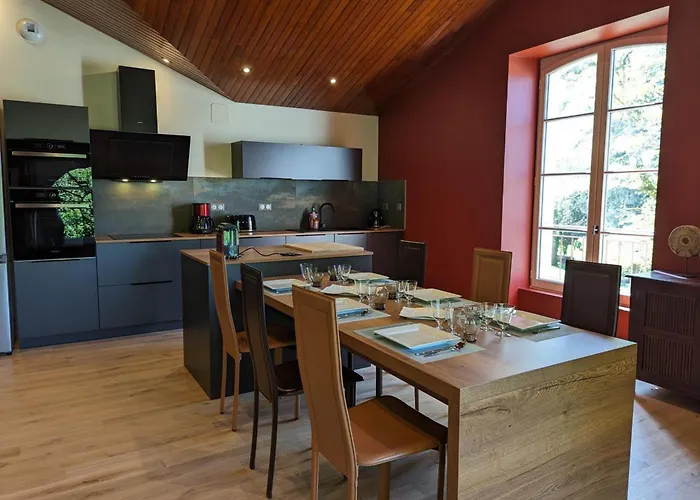 Сasa de vacaciones Avec Piscine Chauffée Et Wi-fi En Pleine Nature - Fr-1-653-283