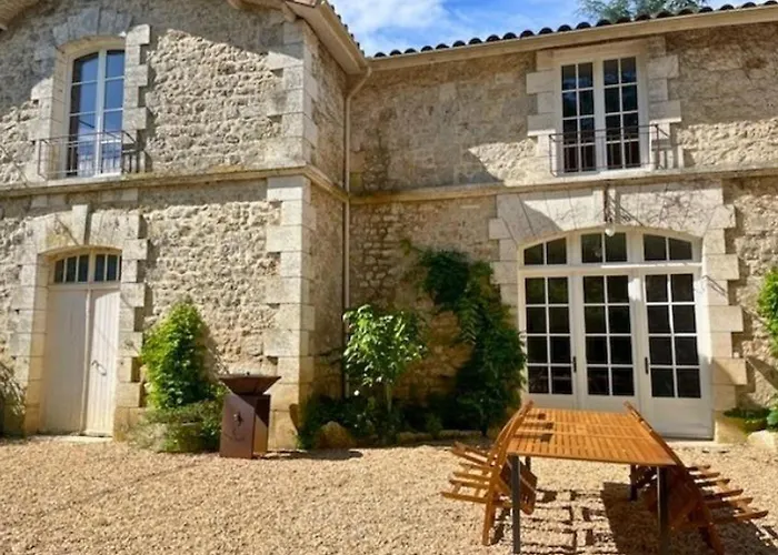 Сasa de vacaciones Avec Piscine Chauffée Et Wi-fi En Pleine Nature - Fr-1-653-283 Pranzac